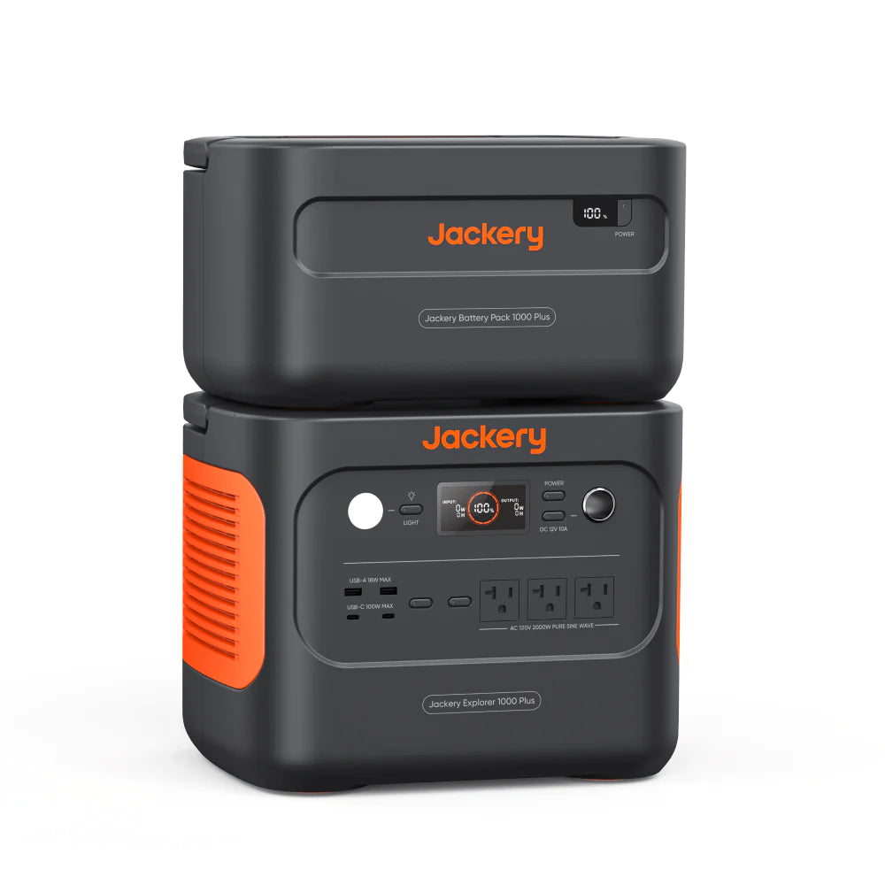 Jackery Explorer 1000 Plus Portable Power Station 21-0001-000027Y