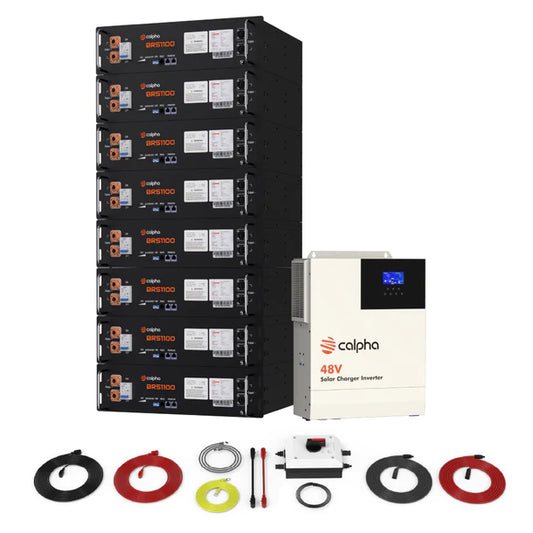 Calpha 5kW Inverter and 40.96kWh Battery CC7