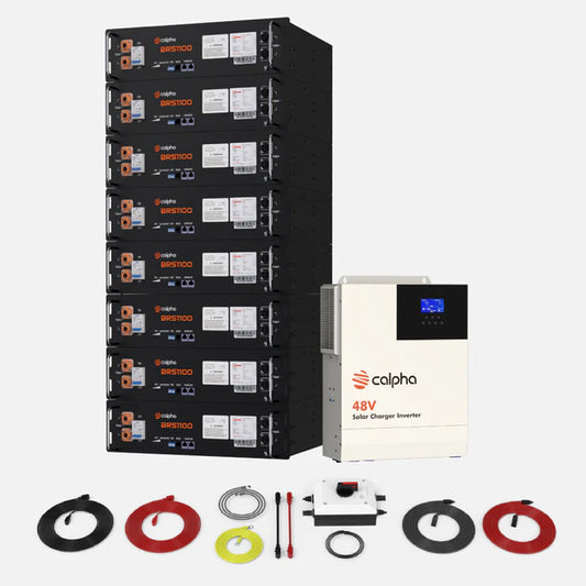 Calpha 5kW Inverter and 40.96kWh Battery CC7