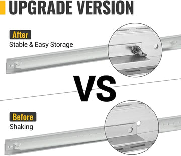 BougeRV 58in Adjustable Solar Panel Tilt Mount Brackets with Foldable Tilt Legs