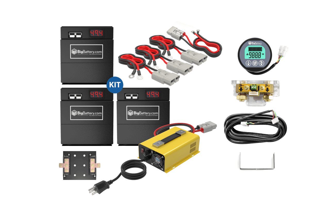 BigBattery 48V 3X BADGER KIT – NMC – 144Ah – 6.3kWh KIT0896