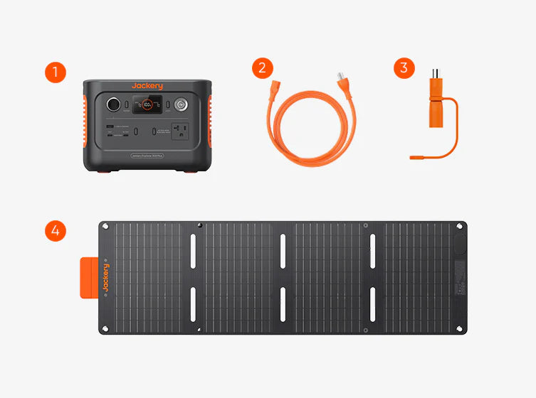Jackery Solar Generator 300 Plus solar panel 21-0009-000121