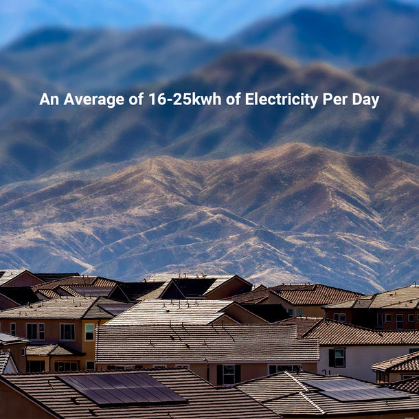 Calpha 4kW 20.48kWh Rigid Solar Panel Kits (5kW Inverter) CC3