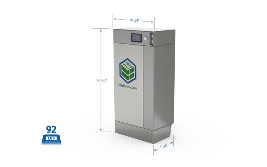 BigBattery 24V MULE – LiFePO4 – 120Ah – 3kWh AMULE-24030-G1
