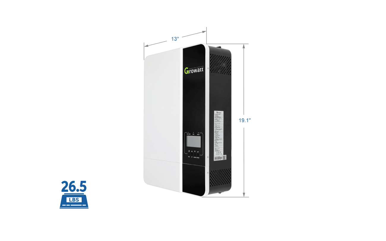 BigBattery 48V 2X FALCON ELITE INVERTER KIT – LiFePO4 – 122Ah – 6.2kWh KIT0900