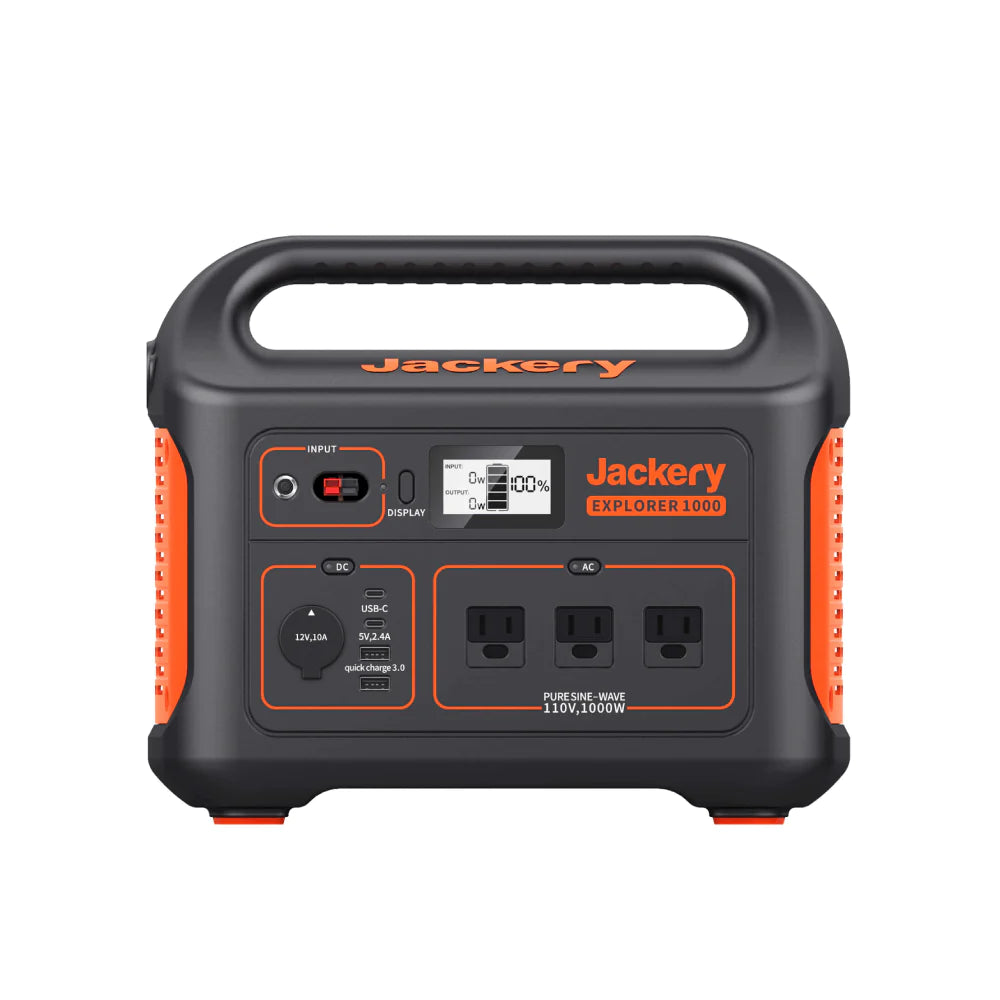 Jackery Explorer 1000 Portable Power Station 70-1000-USO001