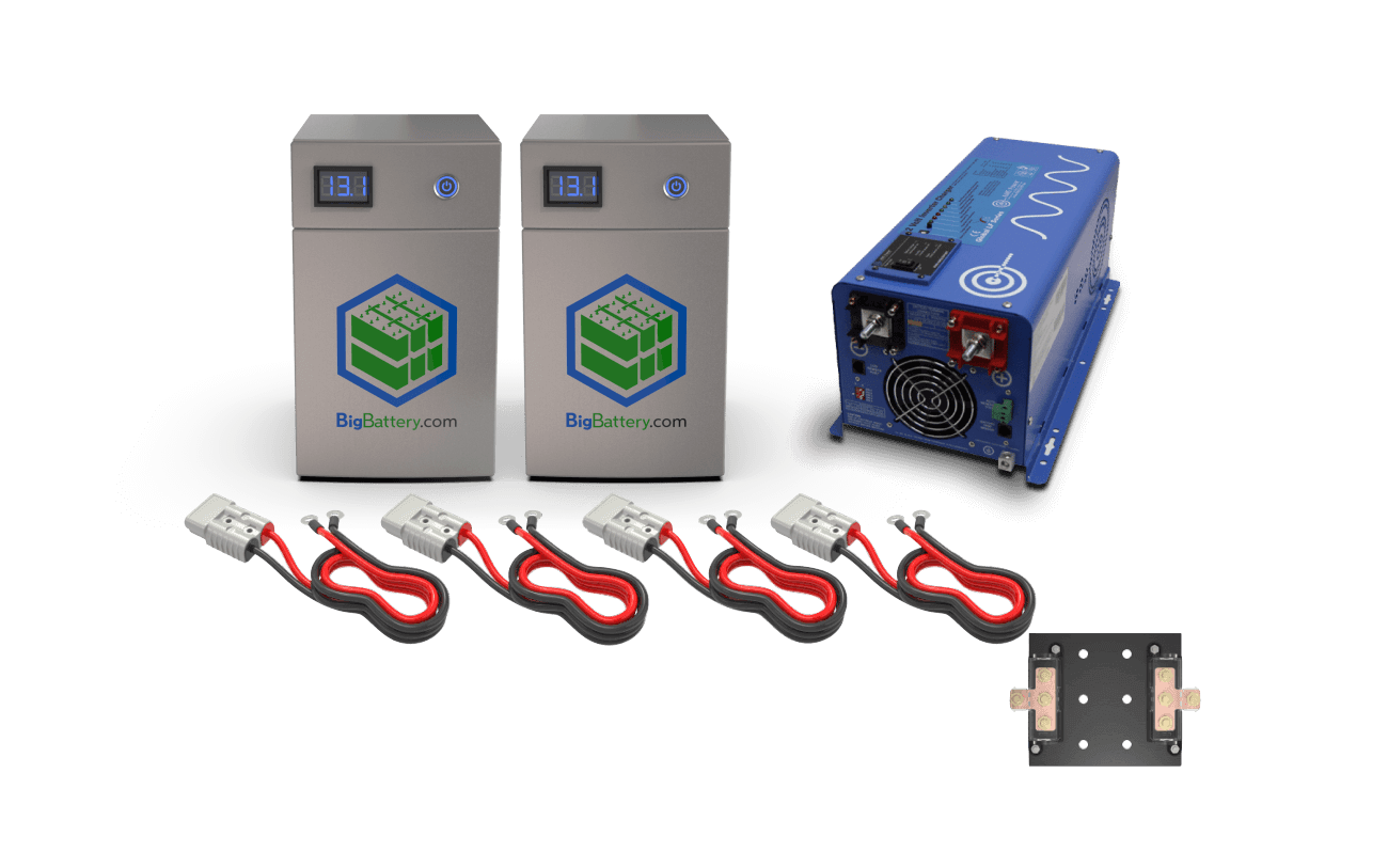 BigBattery 12V OWL 2X KIT – LifePO4 – 340Ah – 4.352kWh KIT0553