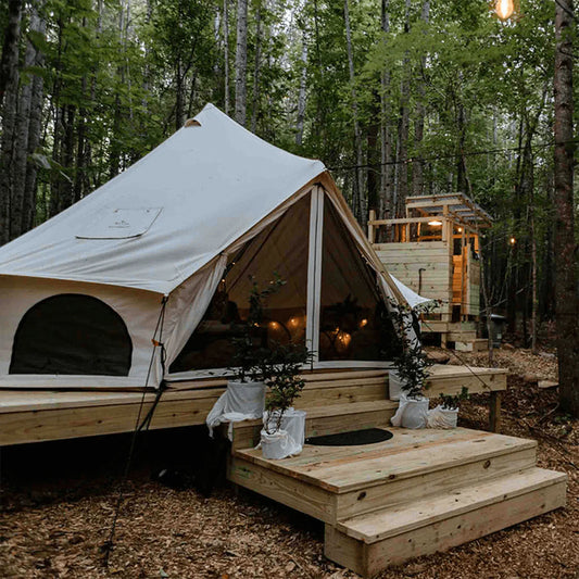 White Duck Outdoors 16.5' Avalon Bell Tent Water Resistant 810055831425