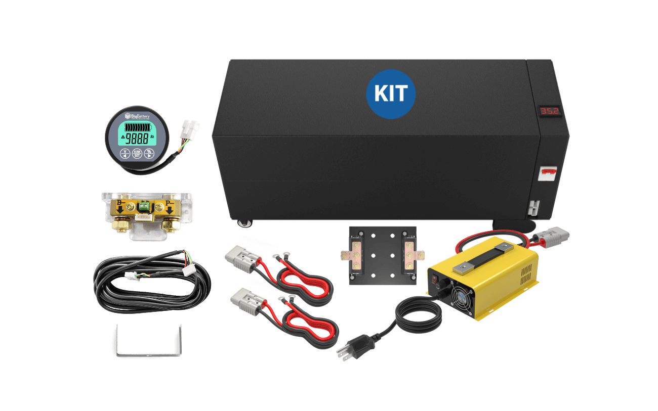 BigBattery 36V GATOR MAX KIT – LiFePO4 – 120Ah – 5kWh KIT0580