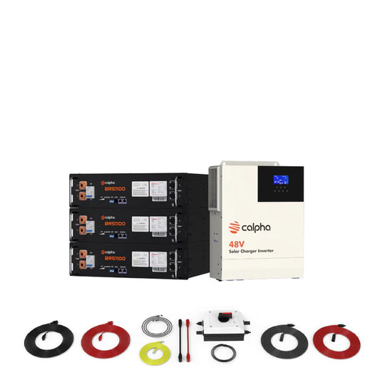 Calpha  5kW Inverter and 15.36kWh Battery CC10