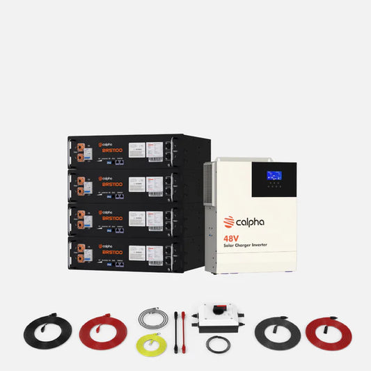 Calpha 5kW Inverter and 20.48kWh Battery CC9