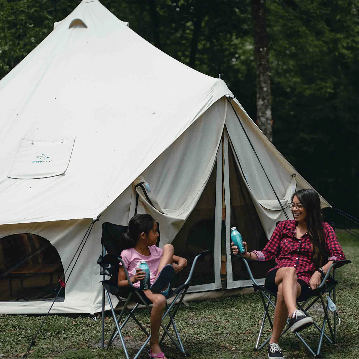 White Duck Outdoors 20' Avalon Bell Tent Fire/Water Resistant 810055831371