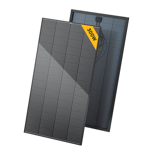 BougeRV 300W 12V 12BB Mono Solar Panel ISE239