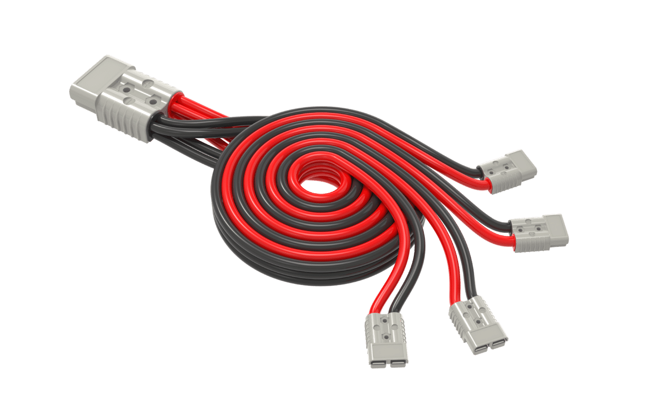BigBattery (1) BB175 to (4) BB50 Parallel Cable CBL023