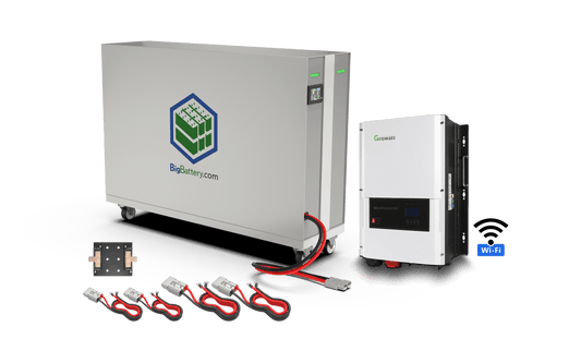 BigBattery 48V 2X RHINO INVERTER KIT – LiFePO4 – 552Ah – 28kWh KIT0672