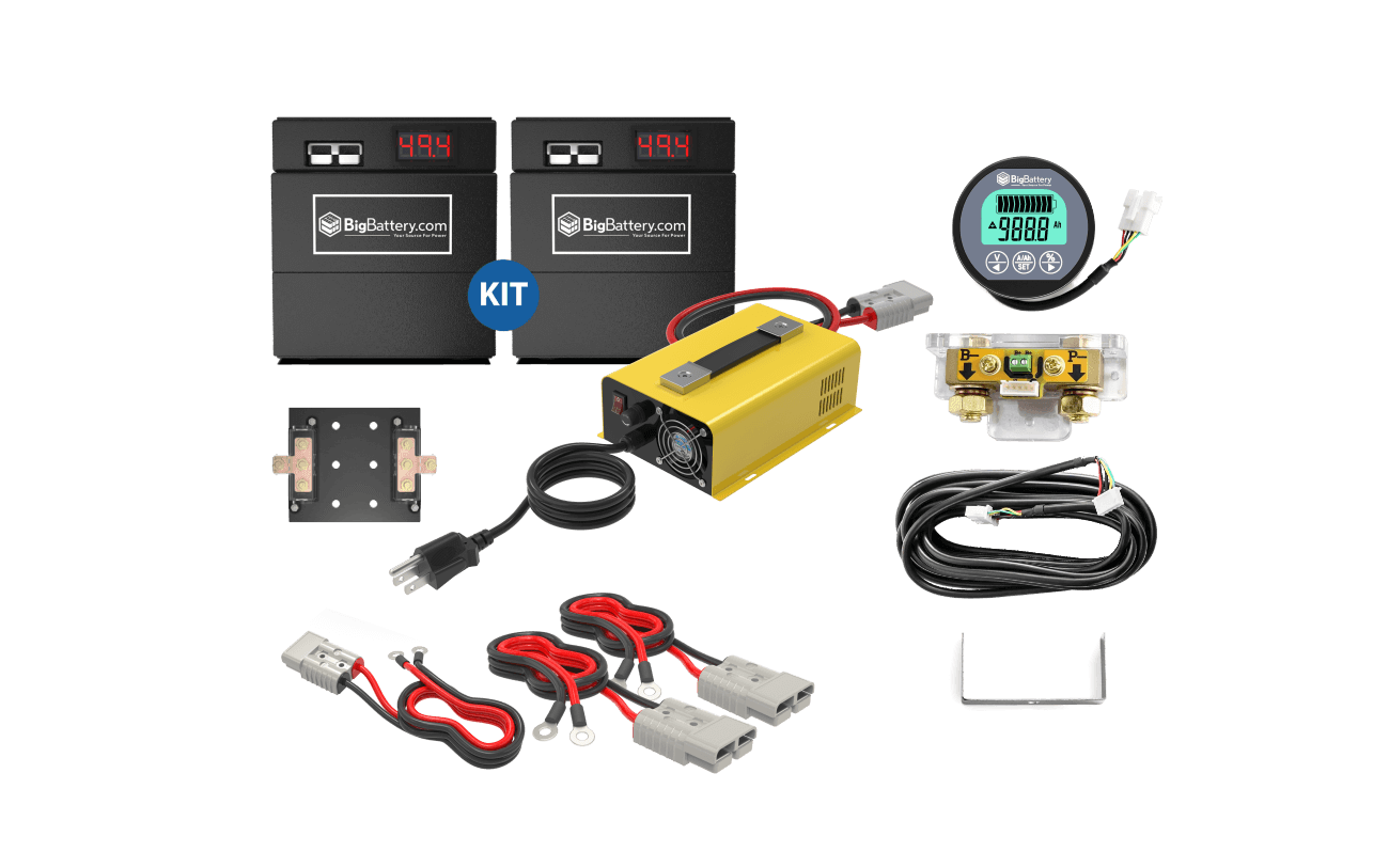 BigBattery 48V 2X BADGER 2 KIT – NMC – 96Ah – 4.2kWh KIT0532
