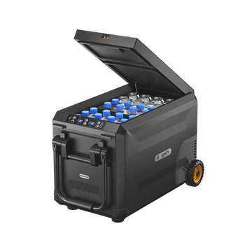 BougeRV ASPEN 30 PRO 12 Volt 34QT Dual-System IceDrive Fridge with Wheels E0401-03103