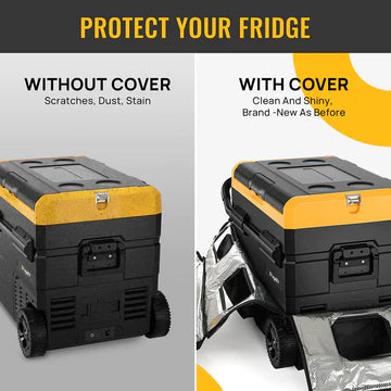 BougeRV 37 Quart Dual Zone Fridge Insulated Protective Cover E0403-03501