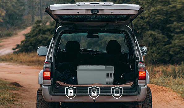 BougeRV CRPRO30 30 Quart 12V Portable Car Fridge Freezer