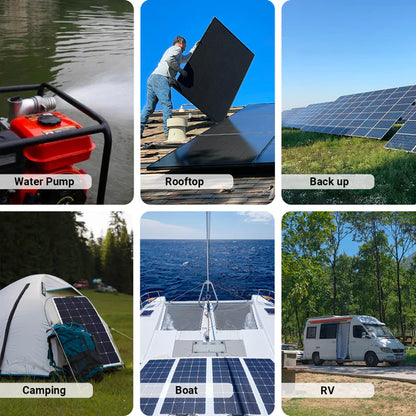 Calpha 4.8kW 40.96kWh Rigid Solar Panel Kits (5kW Inverter) CC1