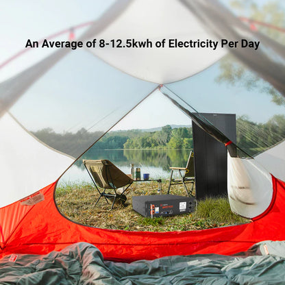 Calpha 2kW 10.24kWh Rigid Solar Panel Kits (5kW Inverter) CC5