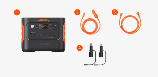 Jackery Explorer 1000 Plus Portable Power Station 21-0001-000027Y