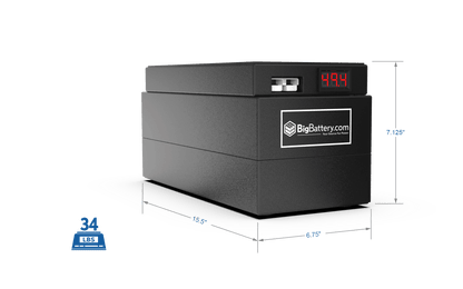 BigBattery 48V 3X BADGER KIT – NMC – 144Ah – 6.3kWh KIT0896