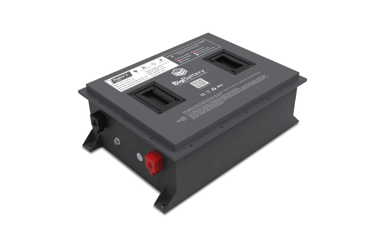 BigBattery 36V RAPTOR 2 – 3.84kWh LiFePO4 FRPTR-36038-G2