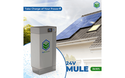 BigBattery 24V 3x MULE – LiFePO4 – 360Ah – 9kWh KIT0906