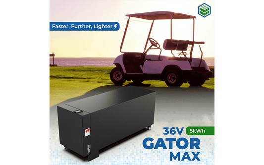 BigBattery 36V GATOR MAX KIT – LiFePO4 – 120Ah – 5kWh KIT0580