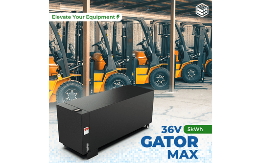 BigBattery 36V GATOR MAX – LiFePO4 – 120Ah – 5kWh AGATR-36050-G1