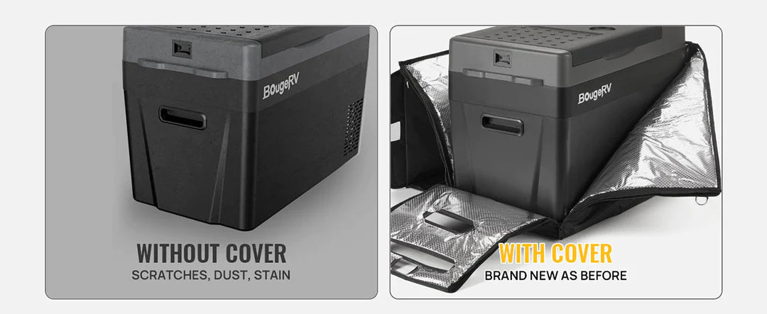 BougeRV CRPRO30 30 Quart Refrigerator Insulated Protective Cover E0403-03001