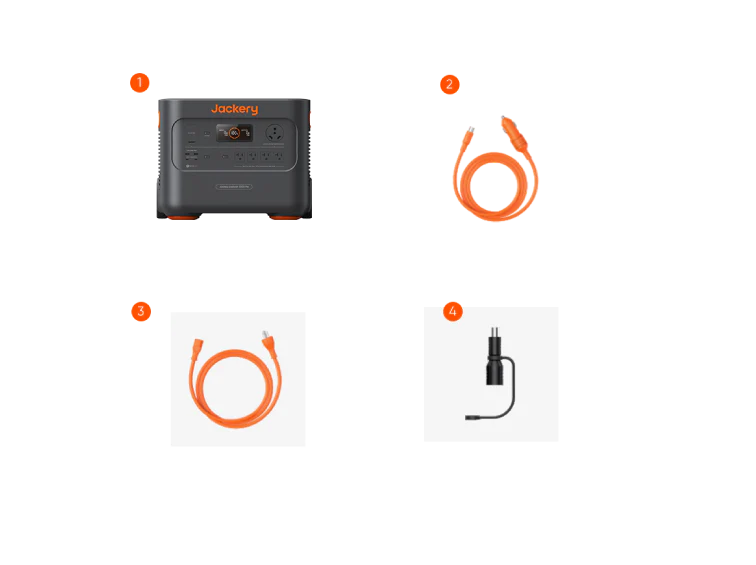 Jackery Explorer 3000 Pro Portable Power Station 70-3000-USOR01