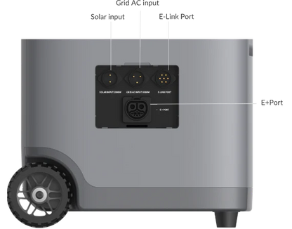 Mango Power E Home Backup 240V Power Kit (2* Mango Power E + 1*mSocket Pro): 6kW/7kWh@240V MPB01US1N005